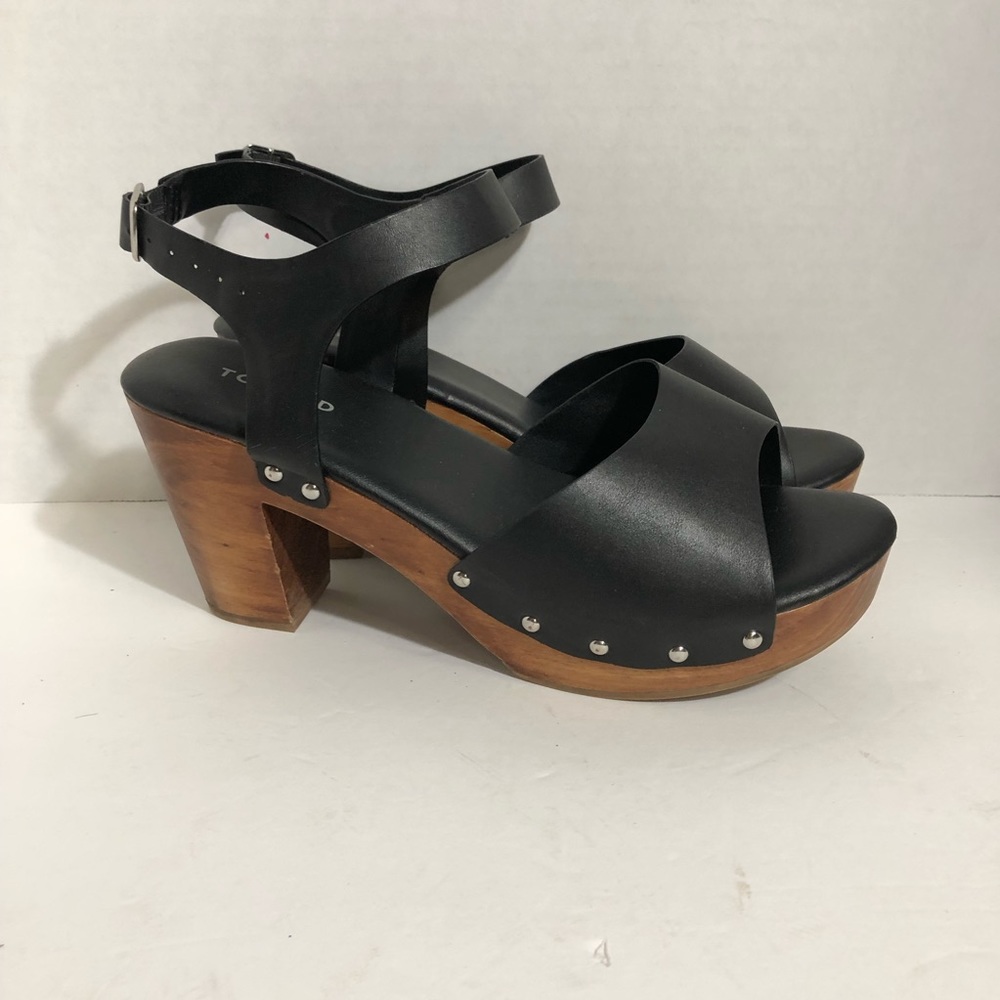 Torrid black heeled sandals